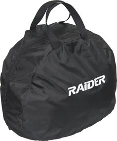 img 4 attached to 🏍️ Premium Raider BCS-8B Deluxe Motorcycle MX Helmet Bag in Durable Black Nylon