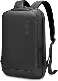 img 4 attached to Ultimate Lightweight Business Waterproof Backpack by MS: The Perfect Blend of Style and Functionality