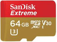 💾 sandisk extreme 64gb microsdxc uhs-i card: превосходная производительность с адаптером. логотип