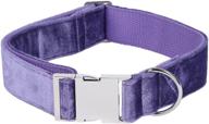 🐶 soft velvet dog collar - bubblepup collar, adjustable & comfortable for small, medium, and large dogs logo