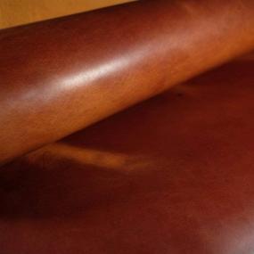 img 1 attached to 🔨 The Tannery Thick Finished Full Grain Cow Genuine Leather Hides Crafts - Tan, 12x12 inches: Perfect for Tooling, Sewing, Hobby, Home Decor, and Crafting Leather Projects