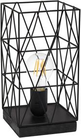 img 4 attached to 💡 Modern Minimalist Black Metal Table Lamp: Simple Designs LT1073-BLK