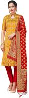 🧣 pakistani banarasi stitched dupatta for women's clothing logo