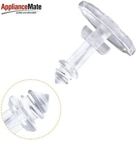 img 2 attached to 🔵 Whirlpool Dishwasher Rinse Aid Dispenser Cap - Appliancemate W3378134 Compatible