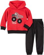 kids headquarters boys pieces hooded boys' clothing in clothing sets logo