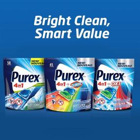 img 1 attached to 💧 Purex 4-in-1 Laundry Detergent Pacs, Mountain Breeze, 116 Loads, Pack of 2, 116Count - Buy Now!
