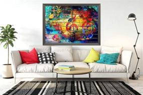 img 3 attached to Aluffay Diamond Painting Abstract Colorful