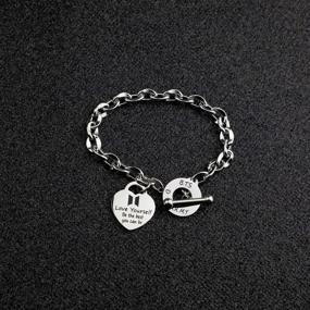 img 2 attached to 🎁 G-Ahora BTS Bracelet - Love Yourself Army Never Mind Charm for BTS Fans Girls and Women - Inspirational Gift and Jewelry for BTS Lovers (BR-Never Mind)