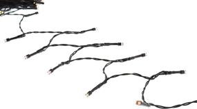 img 2 attached to 🎄 100 Bulb Festive Christmas String Lights - Battery Operated LED with Timer, Warm White