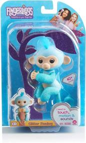 img 3 attached to 🐒 Interactive Turquoise Glitter Fingerlings Monkey