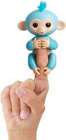 img 4 attached to 🐒 Interactive Turquoise Glitter Fingerlings Monkey