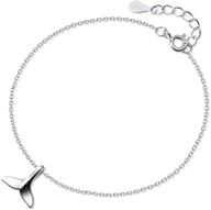 👧 sterling silver delicate adjustable bracelet - girls' jewelry for better seo logo