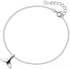 img 4 attached to 👧 Sterling Silver Delicate Adjustable Bracelet - Girls' Jewelry for Better SEO