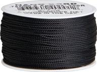 🌟 rg1037-brk nano black parachute cord: unmatched strength and versatility! логотип