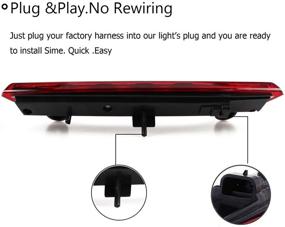 img 1 attached to 🚦 Улучшите безопасность с LED дополнительным стоп-сигналом для Chevrolet Suburban 2000-2006