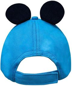 img 1 attached to Disney Mickey Mouse Toddler Boys Cotton Baseball Cap for Ages 2-5: Comfortable and Stylish Headwear for Young Ones!