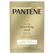 pantene pro-v one step nourishing hair mask: 10-count moisturizing & restorative treatment (1.7 fl oz) logo