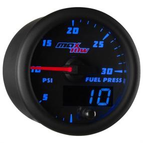 img 4 attached to MaxTow Double Vision Pressure Gauge Interior Accessories for Gauges