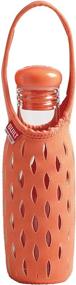 img 4 attached to BUILT NY Coral Glass Water Bottle with Neoprene Tote - 17 Oz: Perfect Hydration Solution!