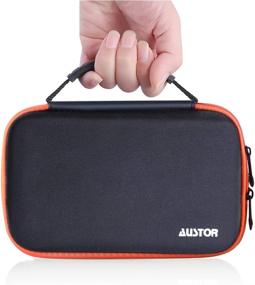 img 3 attached to 🎮 AUSTOR Case for Nintendo New 3DS XL - Black and Orange | Enhanced SEO