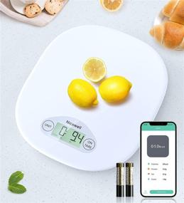 img 3 attached to 🍳 Nicewell Digital Kitchen Scale for Weight Loss, Food Ounces and Grams, 11lbs/5kg Max, 0.1oz/1g Increment for Cooking and Baking