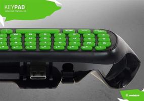 img 1 attached to 🎮 Snakebyte KEY: PAD - Xbox One Attachable Wireless QWERTY Keyboard for Controller - Enhanced Xbox Gaming Keyboard