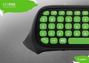 img 2 attached to 🎮 Snakebyte KEY: PAD - Xbox One Attachable Wireless QWERTY Keyboard for Controller - Enhanced Xbox Gaming Keyboard