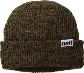 img 1 attached to 👒 Neff Heather Fold Cuffed Beanie: The Ultimate Soft Winter Hat Cap for Men and Women