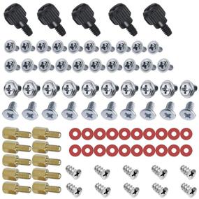 img 4 attached to 💻 Essential PC Computer Screws Standoffs Set Kit for Easy Installation & Upgrading: Hard Drive, Computer Case, Motherboard, Fan, Power Graphics