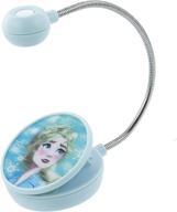 📚 withit disney frozen 2 clip on book light – elsa 3d – dimmable led reading light with clip for books, ebooks – portable & lightweight bookmark light for kids логотип