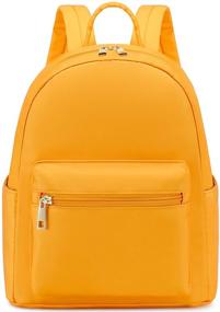 img 4 attached to 🌻 Sunflower Travel Shoulder Backpack for Kids - School, Décor & Storage Furniture