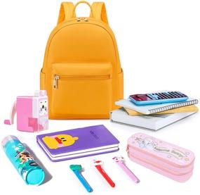 img 3 attached to 🌻 Плечевой рюкзак Sunflower Travel для детей - Школа, Декор и Мебель для хранения