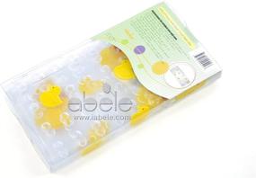 img 1 attached to Duck Baby Kids Safety Non Slip Bath Mat - Skid Proof, Mold & Mildew Free - Vinyl Material (Yellow Duck)