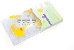 img 2 attached to Duck Baby Kids Safety Non Slip Bath Mat - Skid Proof, Mold & Mildew Free - Vinyl Material (Yellow Duck)