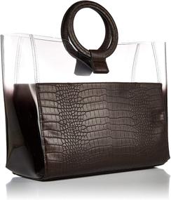 img 3 attached to 👜 Vince Camuto Clea Tote в фуксии - женские сумки и кошельки, сумки через плечо