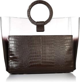 img 4 attached to 👜 Vince Camuto Clea Tote в фуксии - женские сумки и кошельки, сумки через плечо