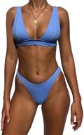 👙 jeniulet brazilian triangle adjustable creamy white women's swimsuit & cover up logo