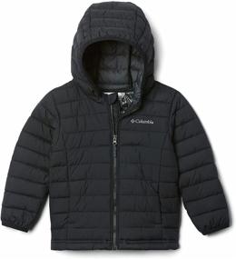 img 4 attached to 🧥 Columbia Powder Hooded Winter Repellent Boys' Jackets & Coats