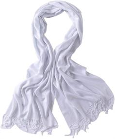 img 3 attached to 🧣 Cyzlland Women's Fashion Scarves - Cashmere Accessories for Women