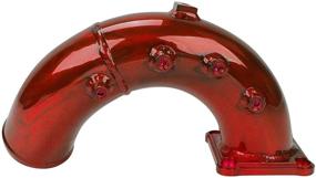 img 1 attached to 🏎️ Enhance Performance with High Flow Air Intake Elbow Tube for 1998.5-2002 Dodge Ram 5.9L Cummins Diesel Red