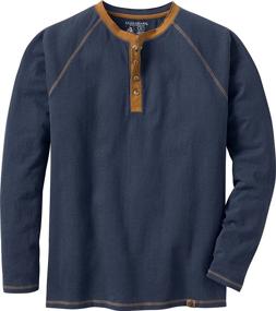 img 4 attached to Legendary Whitetails Recluse Henley Charcoal