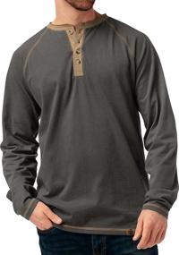 img 2 attached to Legendary Whitetails Recluse Henley Charcoal