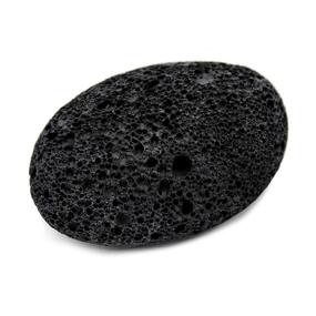 img 3 attached to 👣 Eternal - Natural Earth Lava Pumice Stone: Effortless Skin Callus and Corn Removal for Feet, Heels, and Palms. Ideal Pedicure and Manicure Exfoliation Tool. Foot Peel and Dry Dead Cell Scrubber for Women and Men (Black)