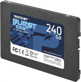 img 2 attached to 💥 Patriot Burst Elite 240GB SSD 2.5" Solid State Drive - Unbeatable Speed and Performance