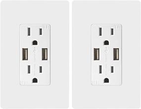 img 4 attached to 🔌 TOPGREENER Tamper Resistant Receptacles: A Perfect Match for Smartphones in Industrial Electrical Settings