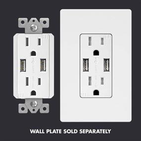 img 1 attached to 🔌 TOPGREENER Tamper Resistant Receptacles: A Perfect Match for Smartphones in Industrial Electrical Settings