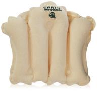 🛀 luxurious natural terry covered bath pillow by earth therapeutics: immerse in ultimate comfort and relaxation! logo