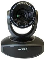 avipas av-1081g dark grey ptz camera with 10x hdmi and ip live streaming logo