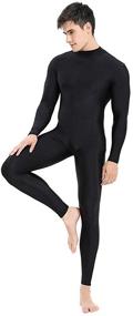 img 3 attached to Speerise Turtleneck Spandex Bodysuit Dancewear