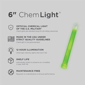 img 1 attached to 🔦 Cyalume ChemLight Tactical Glow Sticks